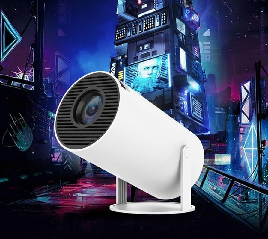 Amazon.com: Mini proyector HY300 4K Android 11, mini proyector portátil  HY300 con Wi-Fi y Bluetooth, mini proyector de corrección Keystone y giro  de 180 grados, conectividad Wi-Fi 6 y BT 5.0 pantalla
