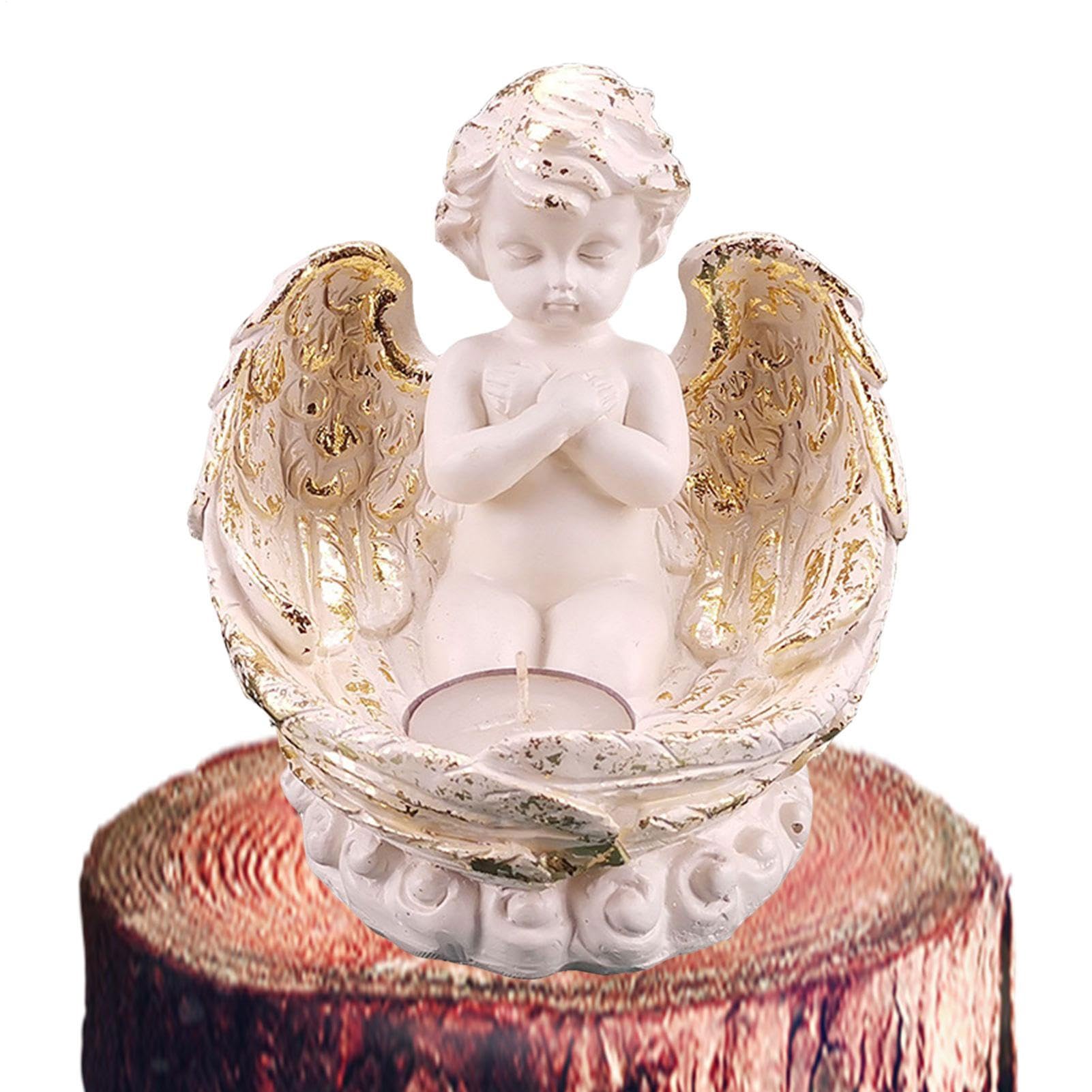 Petites figurines d'ange rétro : le cadeau idéal pour mariage et baptême