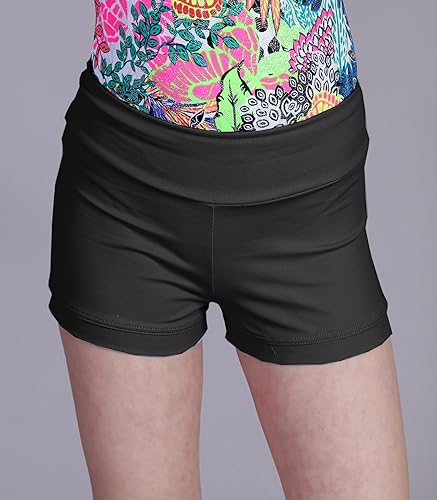 Miniatura 5 de Pantalones cortos de baile para niñas para ballet, gimnasia, animación, atletismo de elastano para deportes de equipo