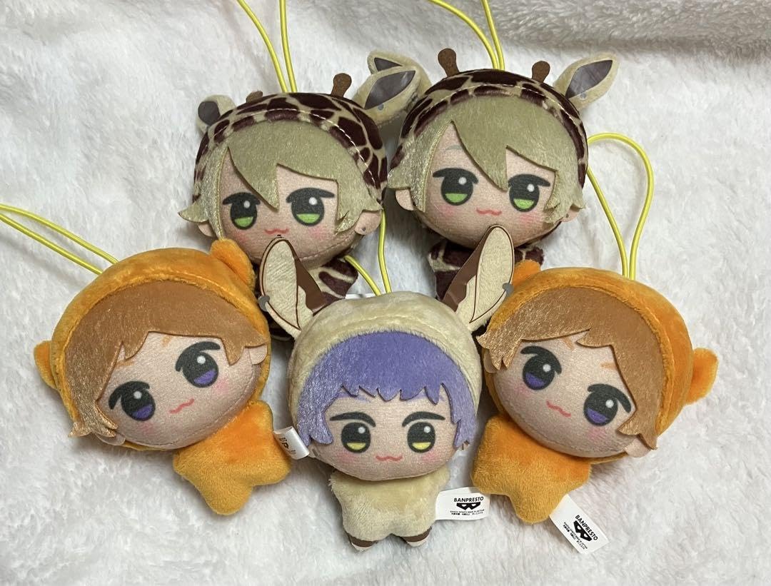 Amazon.co.jp: A3! エースリー チビちびぐるみ?夏組? 5点セット : おもちゃ