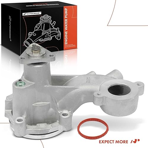 Miniatura 8 de A-Premium Bomba de agua de motor con junta tórica compatible con Ford F-150 2011-2023, Mustang 2015-2023, 5.0L 5.2L, motor DOHC, paleta de 8