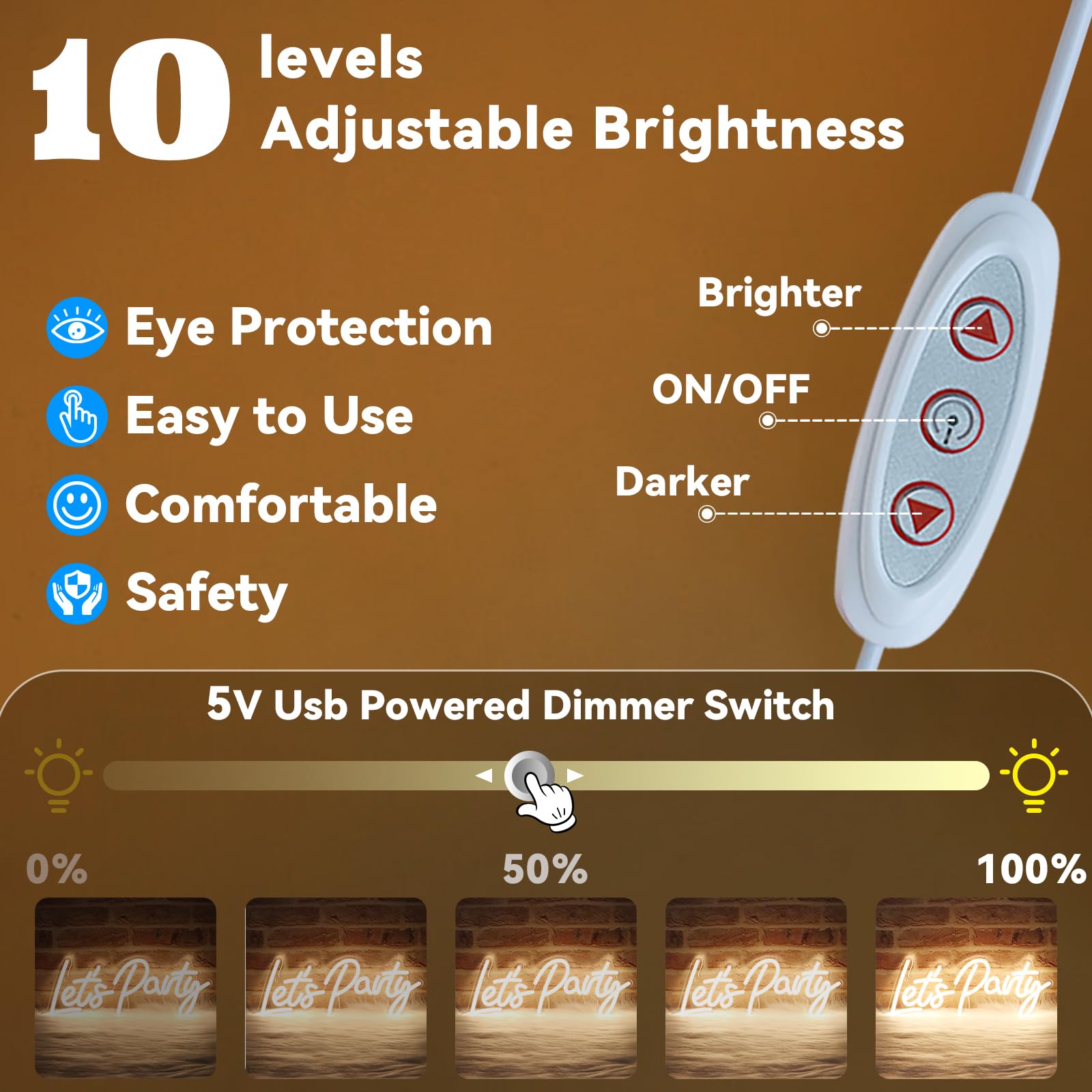 Letreros de neón LED regulables para decoración de pared, luces decorativas para despedida de soltera, fiesta de compromiso, fiesta de cumpleaños, sala de estar, sala de jugadores, decoración de