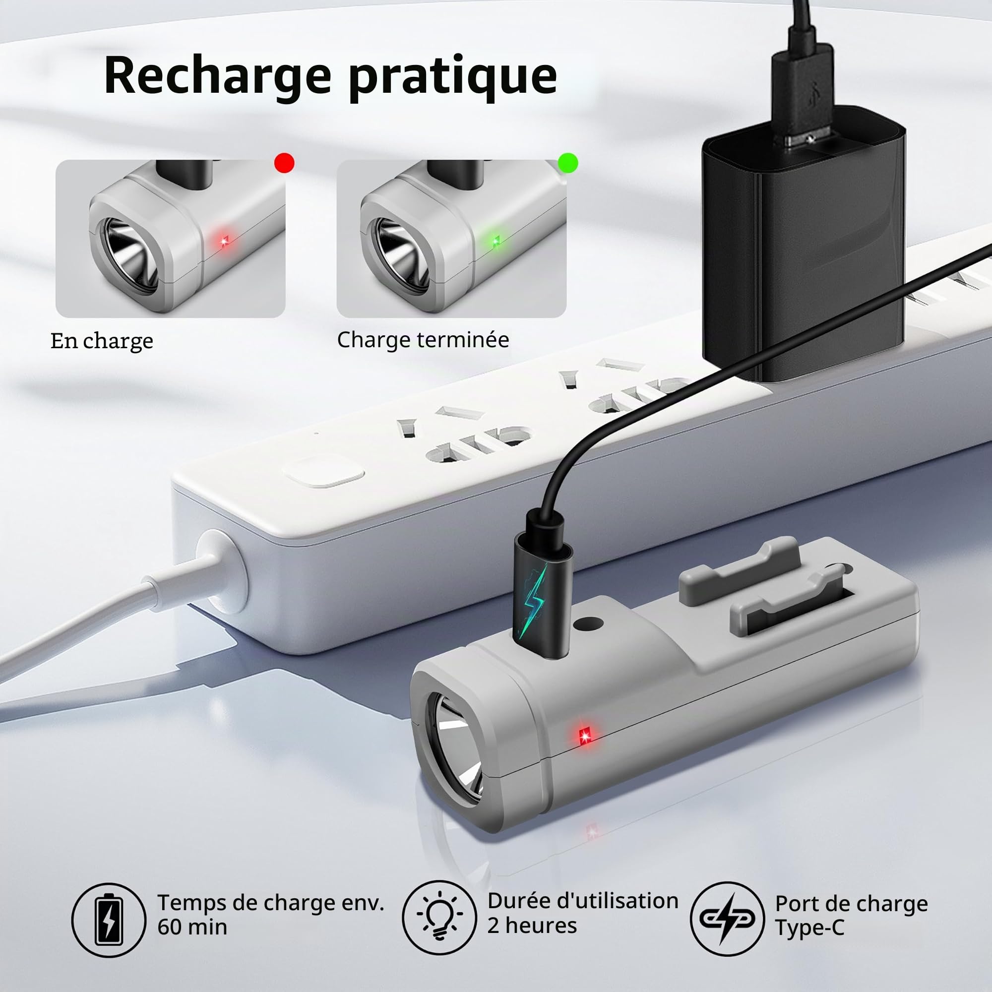 STARTRC Lampe LED d'assistance pour vol de nuit DJI Mini 5 Pro, accessoires pour vols de nuit, clignotants d'urgence/lumière de vol pour DJI Mini 5 Pro