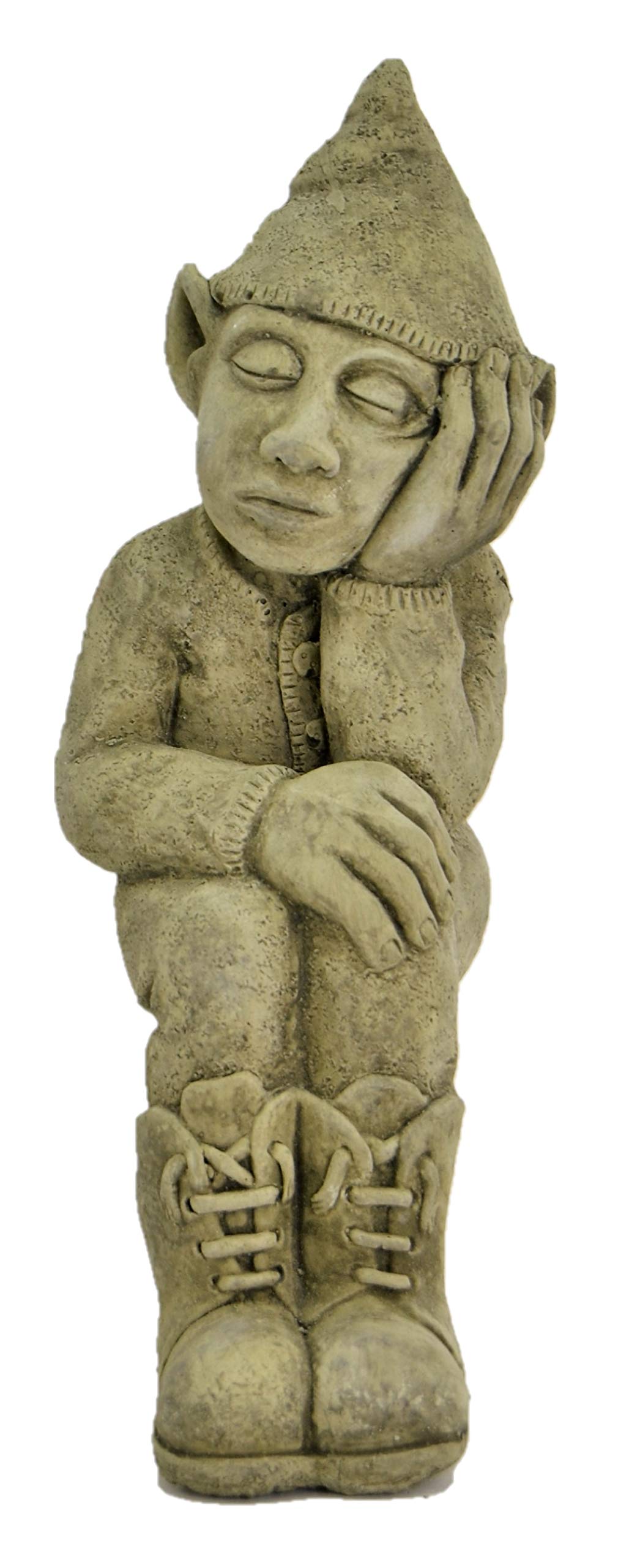 Paul the Sleeping Elf Stone Garden Ornament