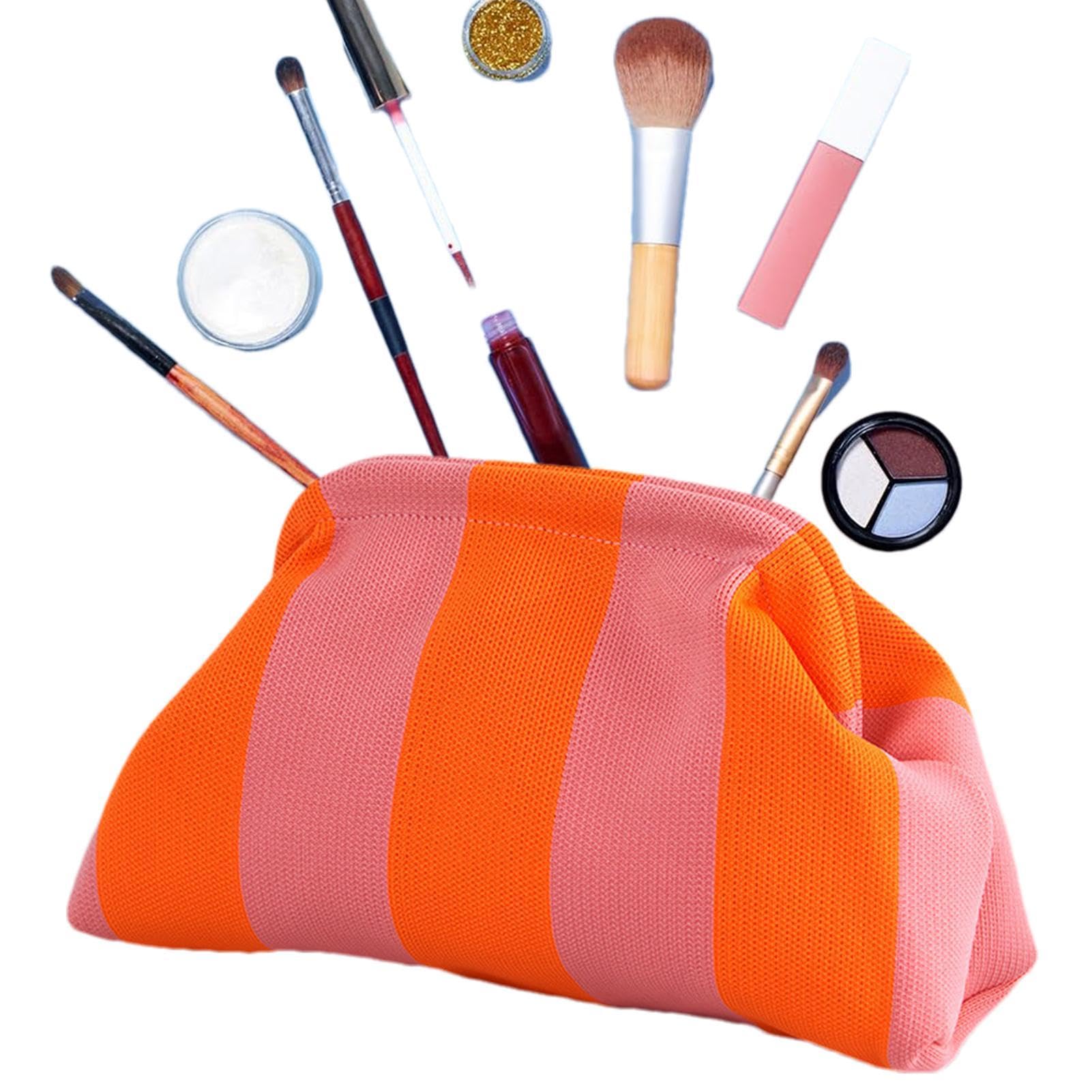 Strandclutch portemonnees voor dames, kleurblok clutch portemonnees