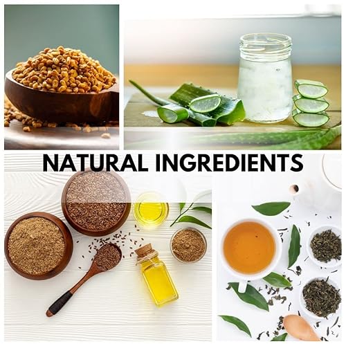 Miniatura 5 de Acondicionador sin enjuague de aloe, imprimación y desenredante hidratante para el cabello, repara el daño y previene el encrespamiento, aloe vera,