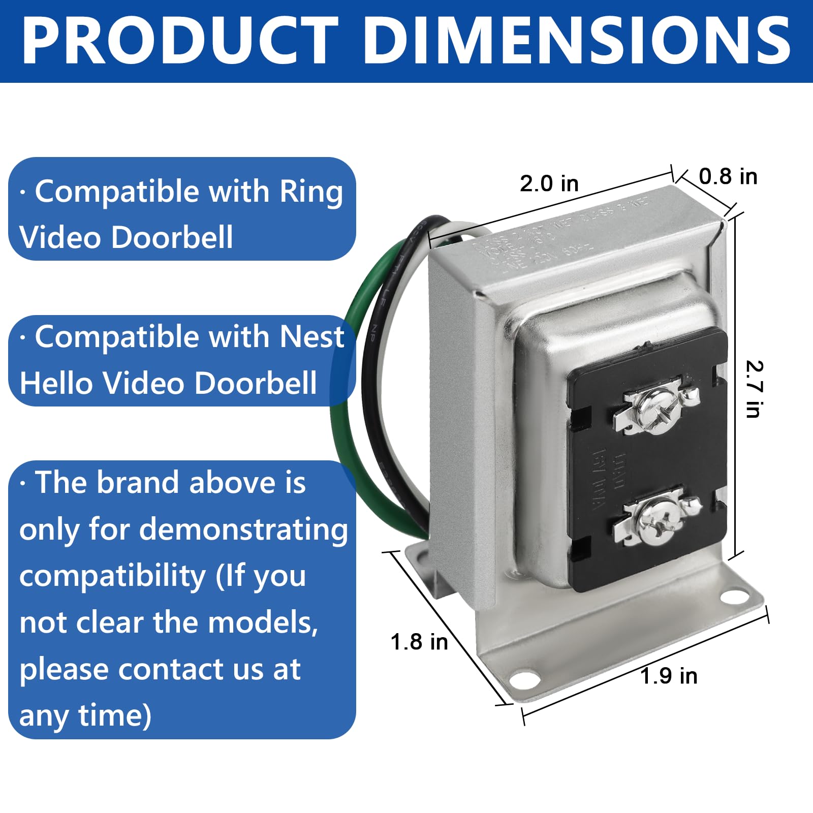 Ring Doorbell Compatible Chime For Nest Hello Ring Doorbell Chime