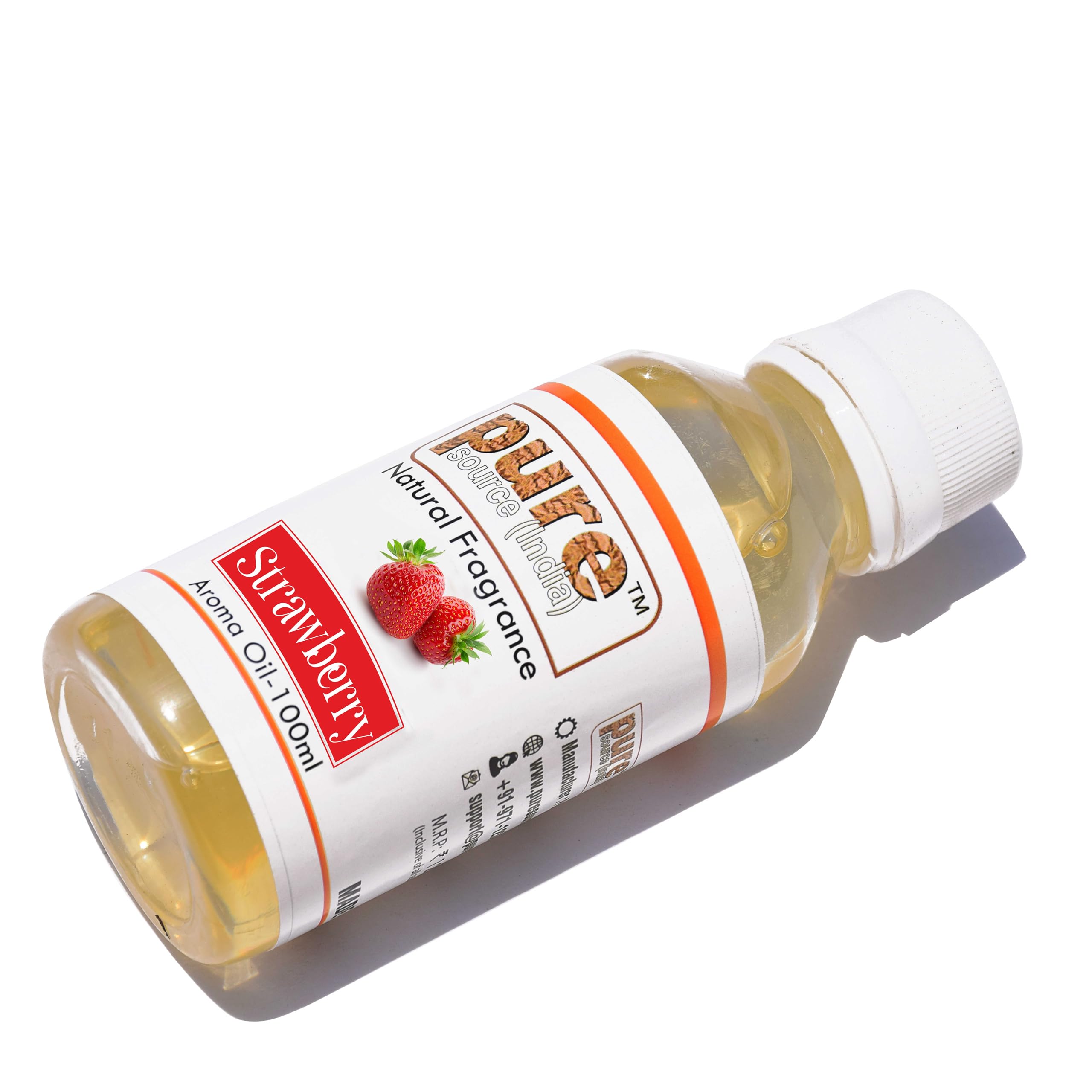 Pure Source India Soap Making Fragrance Oil, 100ml (Strawberry) - Image 3 thumbnail