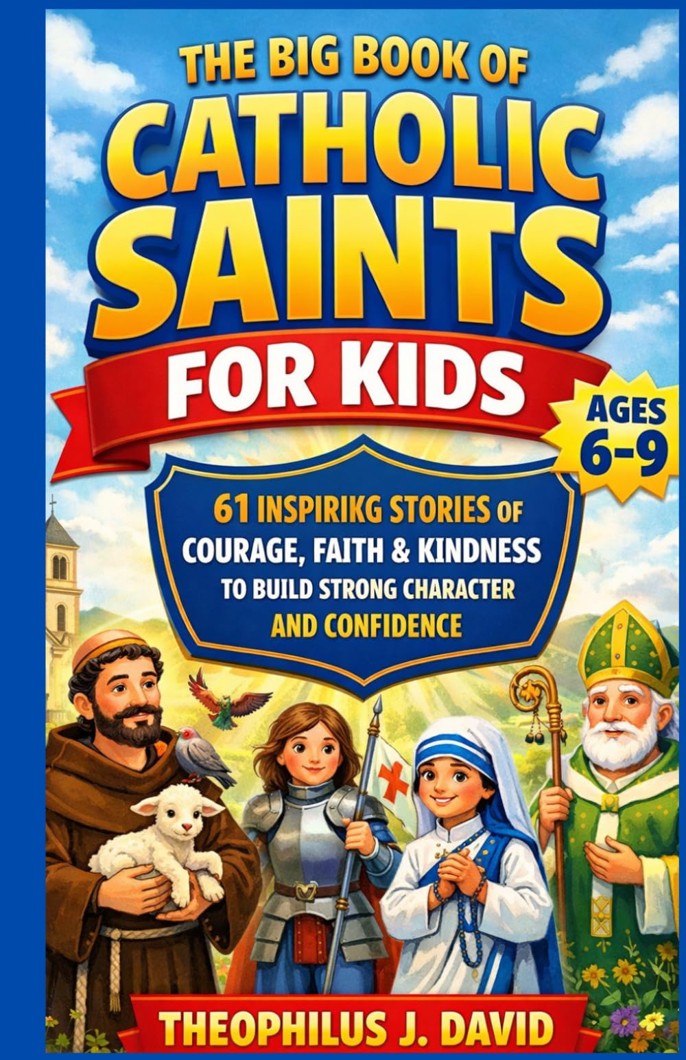 The Big Book of Catholic Saints for Kids (Ages 6–9): 61 Inspiring Stories of Courage, Faith & Kindness to Build Strong Character and Confidence