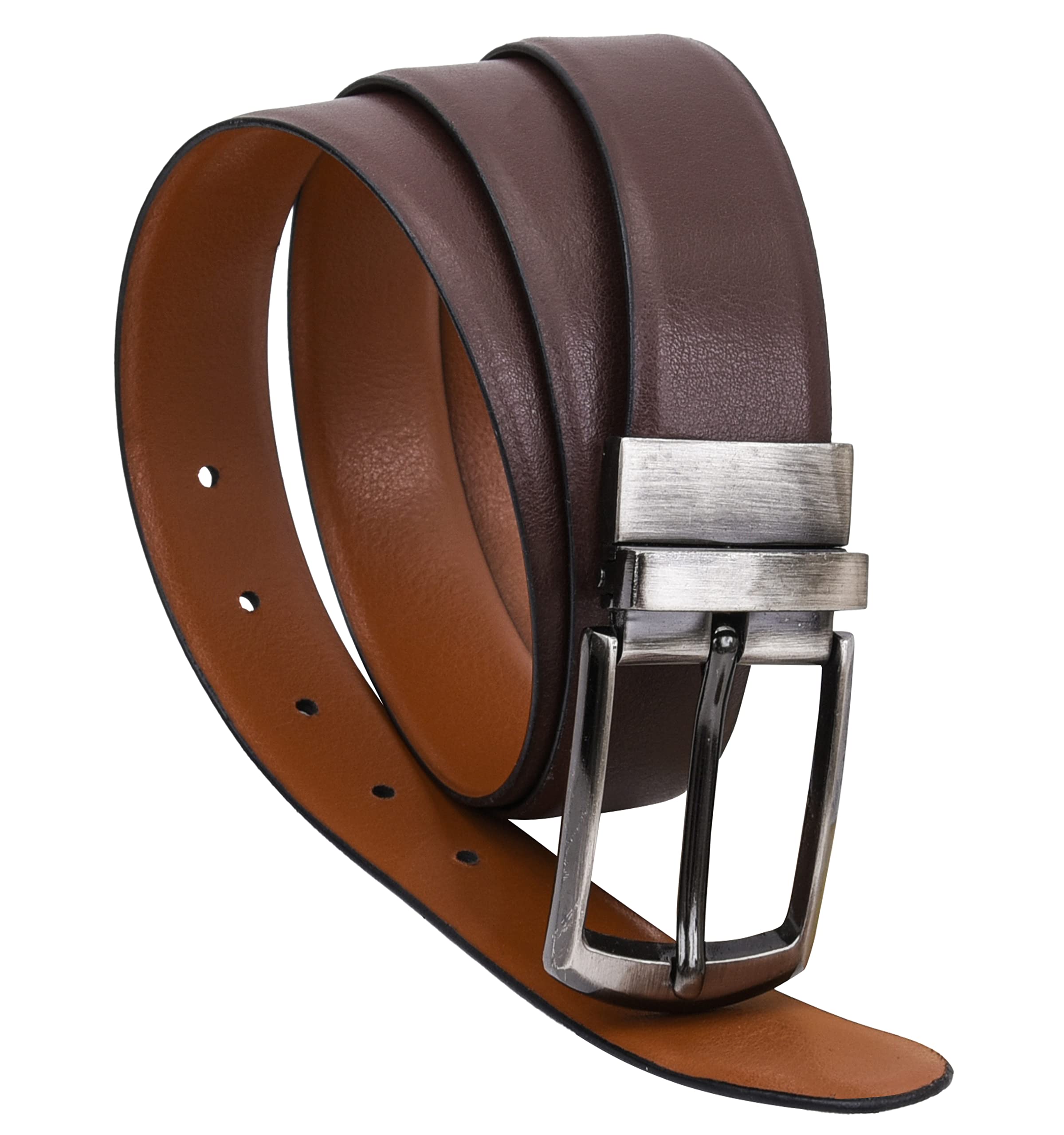 eagle crest Alfred Formal Reversible Leather Belt for Men-picture-3