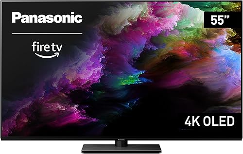 Panasonic Serie Z85 (Modelo 2024) 55 pulgadas OLED 4K Ultra HD Smart Fire TV, Dolby Vision IQ, HDR10+ Adaptativo, tasa de refresco de 120Hz - 55Z85AP