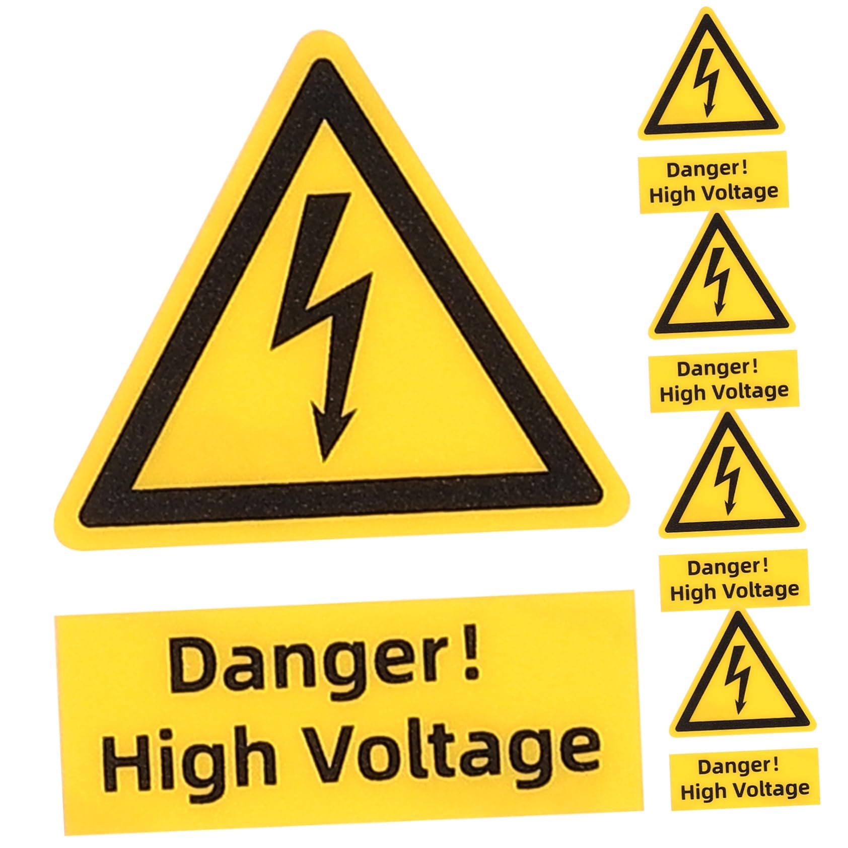 Buy EXCEART 5pcs electrical stickers high voltage warning labels danger