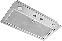 Vista 11 de Broan - NuTone PM400SS - Armario personalizado integrado de 3 velocidades con iluminación LED y ventilador CFM máximo de 450 CFM, 21 pulgadas, acero