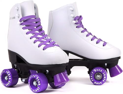 Vista 26 de Skate Gear Patines de Ruedas Retro de Diseño Cuádruple