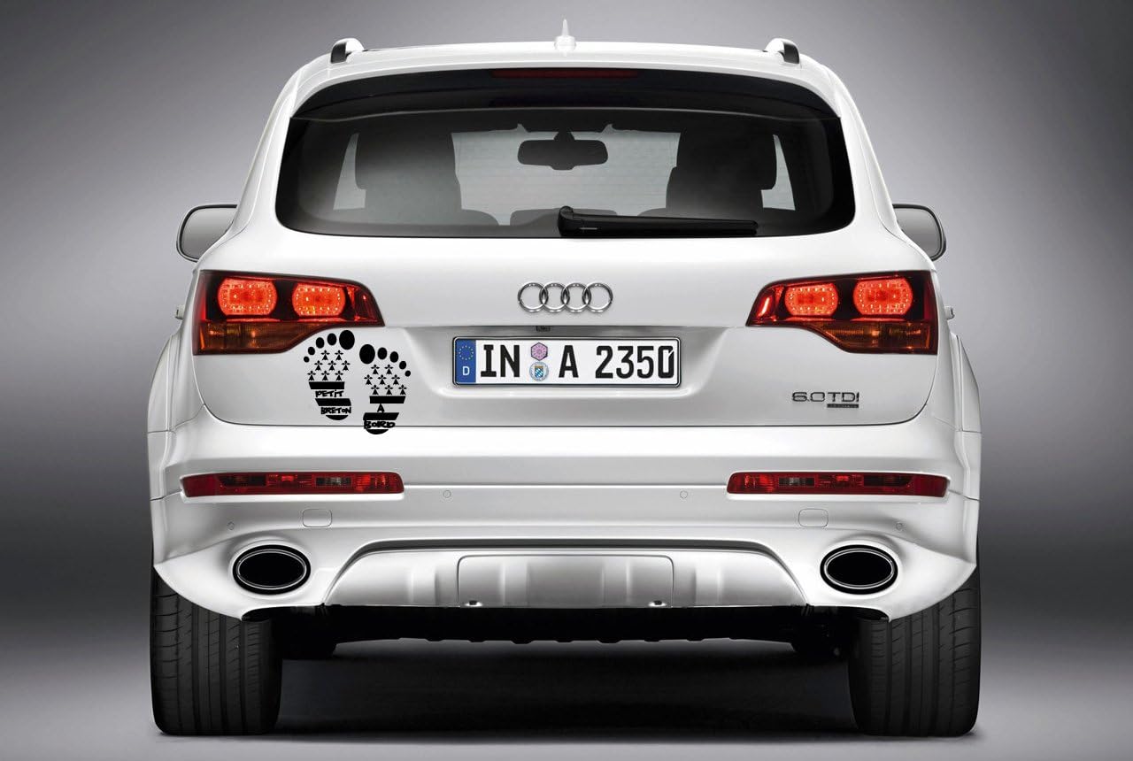 Sticker Bebe A Bord Pour Voiture Petit Breton A Bord Cm Noir Anakiss Amazon Fr Bebe Et Puericulture