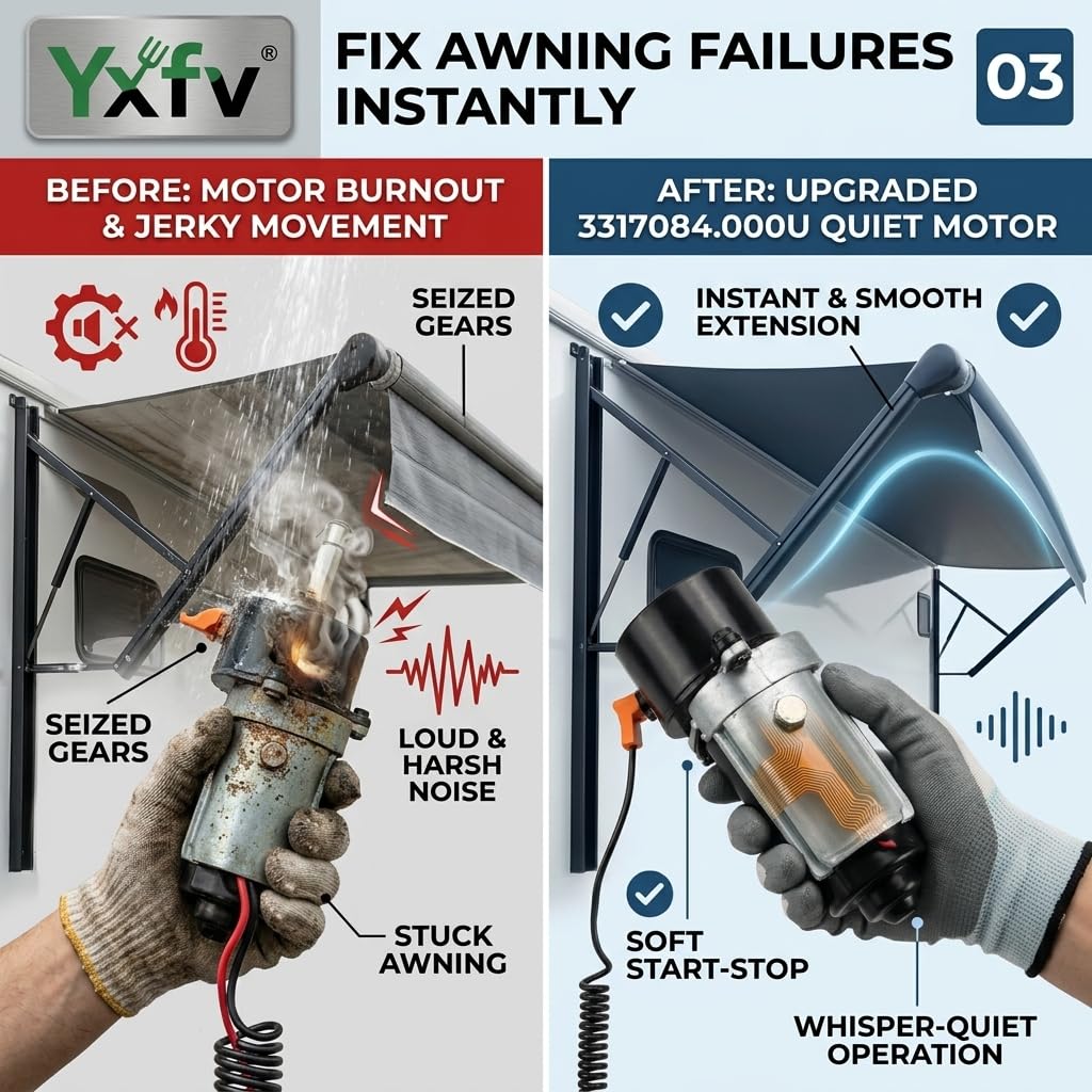 3317084.000U RV Awning Motor Repair Kit