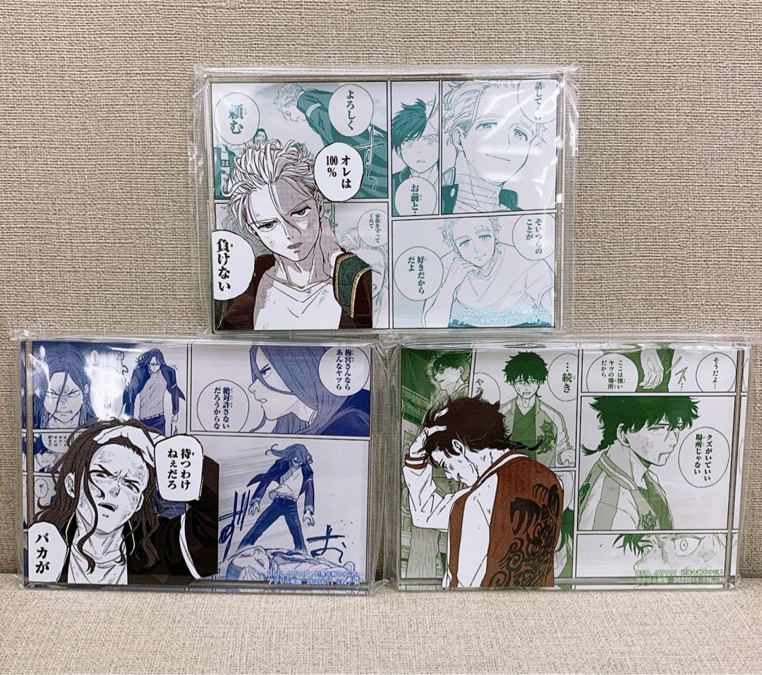 Amazon.co.jp: ウィンドブレーカー 限定 アクリルブロック 梅宮一 十亀  