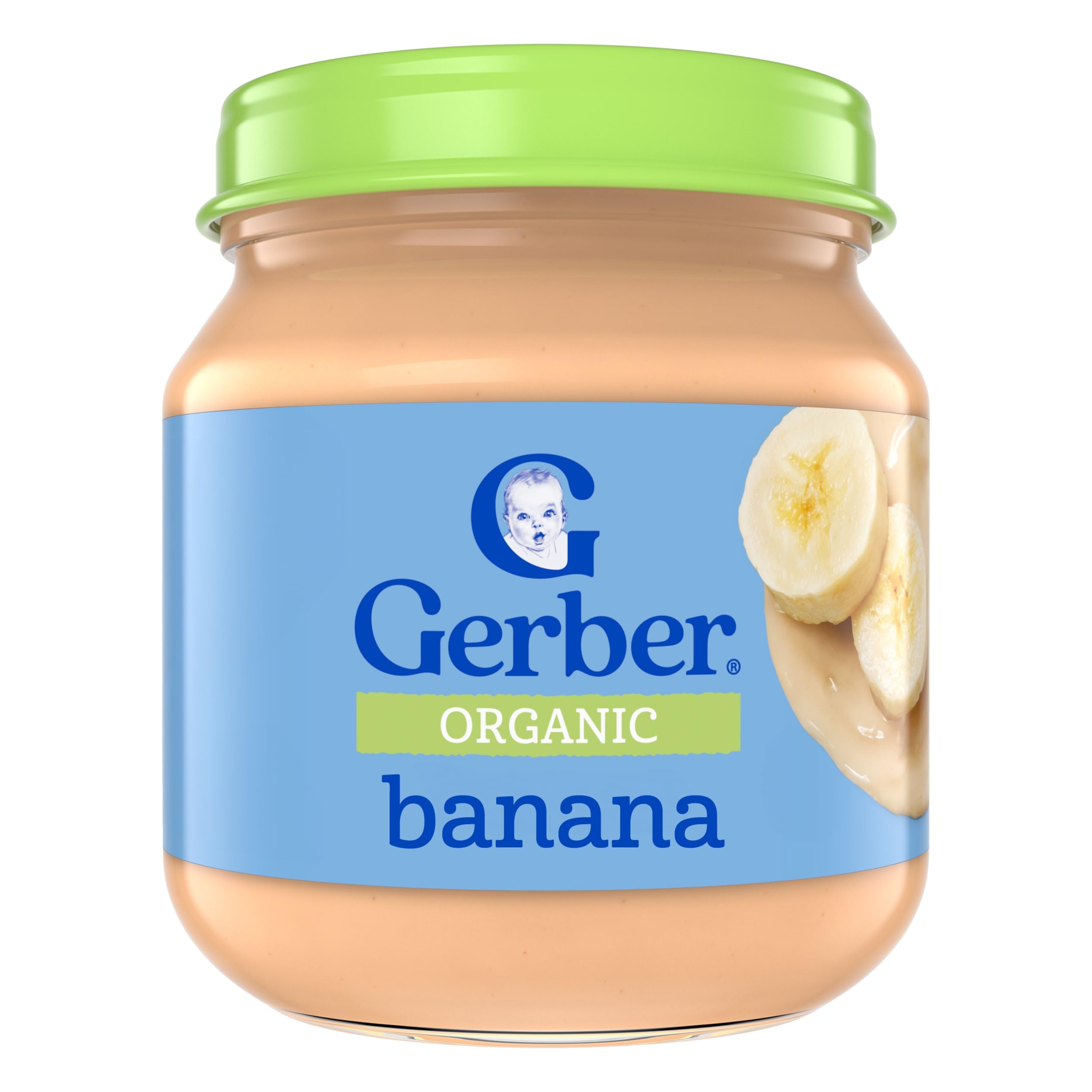 GERBER ORGANIC FOR BABY 1st Foods Banana 4oz Jar