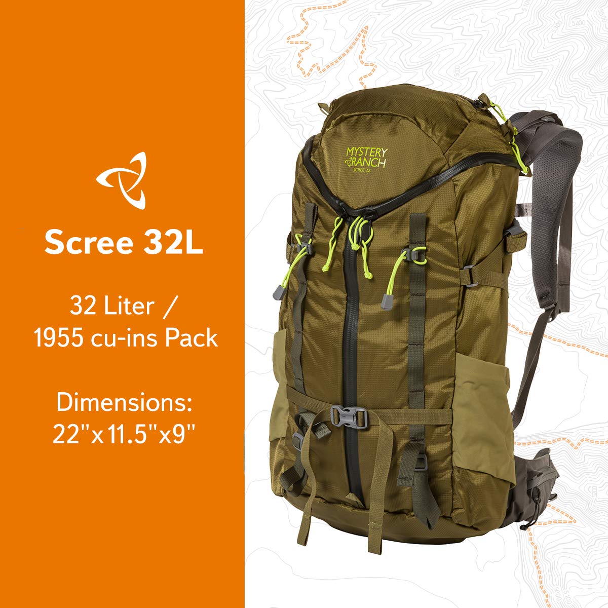 Amazon.co.jp: [ミステリーランチ] スクリー 32 2021 リザード L/XL 