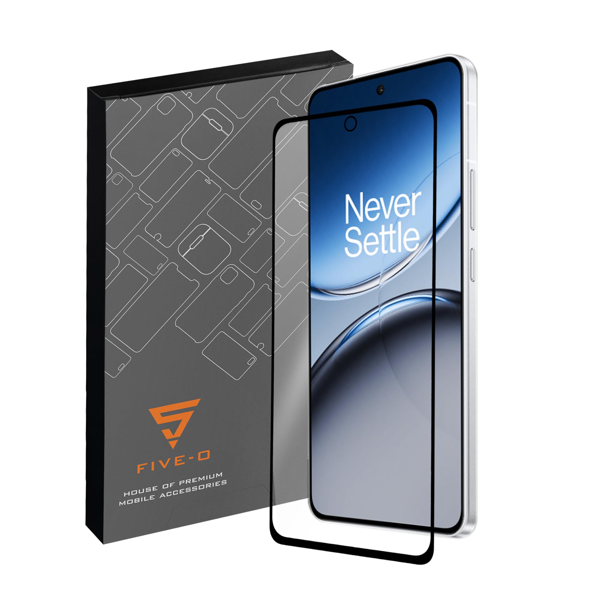 FIVE-O Tempered Glass Screen Guard for OnePlus Nord 4 5G - Edge to Edge Tempered Glass Screen Protector - 9H Hardness - 6D Tempered Glass - Pack of 1 (B0D9S77157) Amazon Price History, Amazon Price Tracker