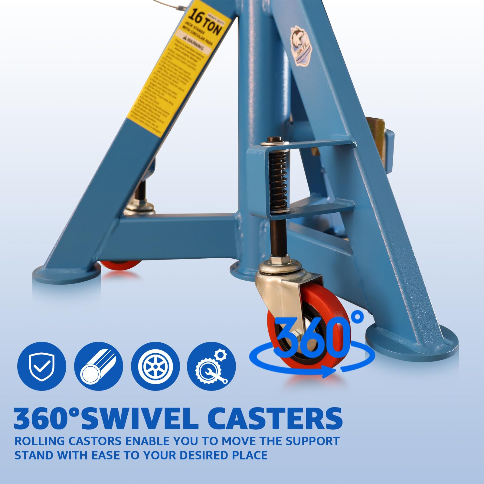 10Ton Heavy-Duty Vehicle Support Stand-Tongrun Co - View #6