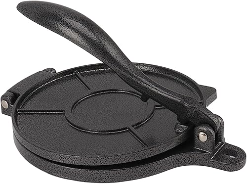 Miniatura 8 de Prensa de tortilla, herramienta manual de prensa de tortilla de harina de aleación de aluminio, herramienta de prensado para hacer pasteles de pizza