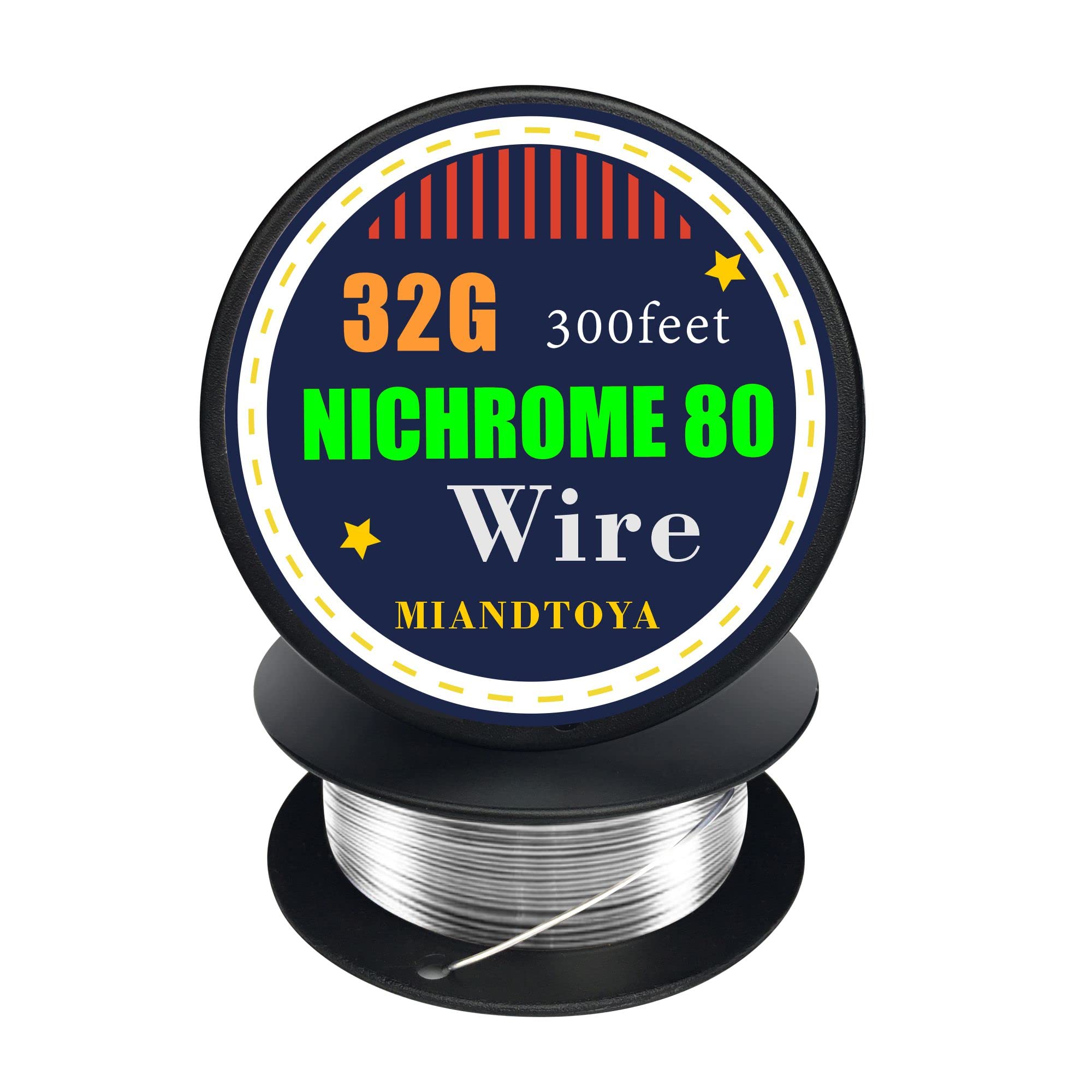 Nichrome 80 Wire 300feet 32Gauge Resistance Cr20ni80 Metal Bendable Soft for Cutting Foam Hot Heating Handmade DIY Making Findings Beading Crafts