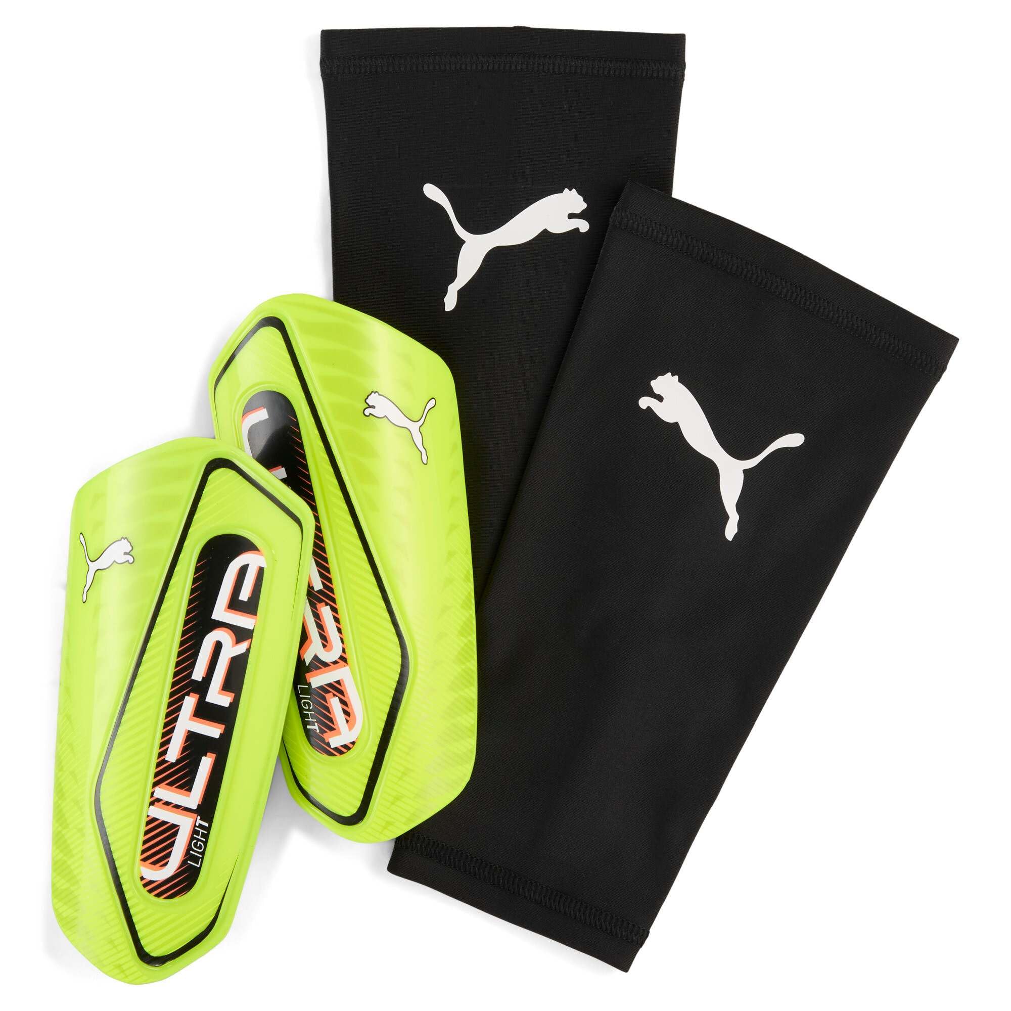 Puma Cloud Ultra Light Shin Guards Lime/black S