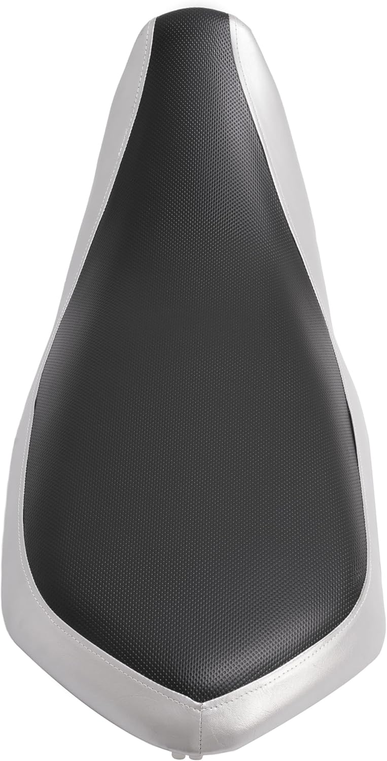 Complete Seat Compatible with 2007-2008 Yamaha Raptor 700/2009 Yamaha Raptor 700R Plastic Black Gray