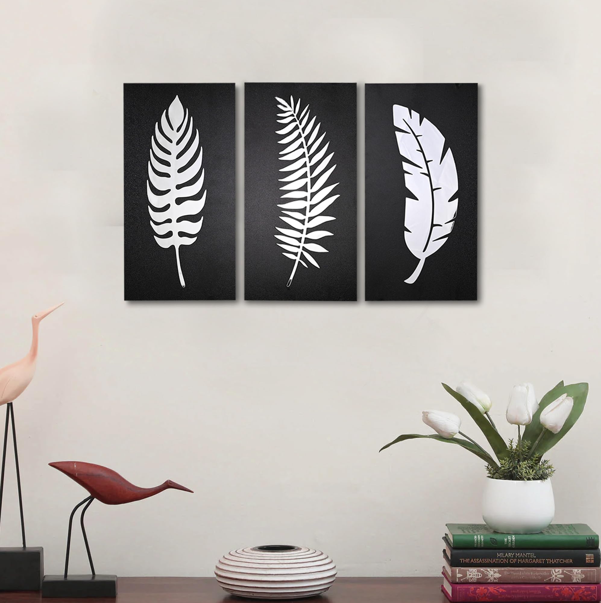 Golden Wall Hangings - Modern Art Decor -7