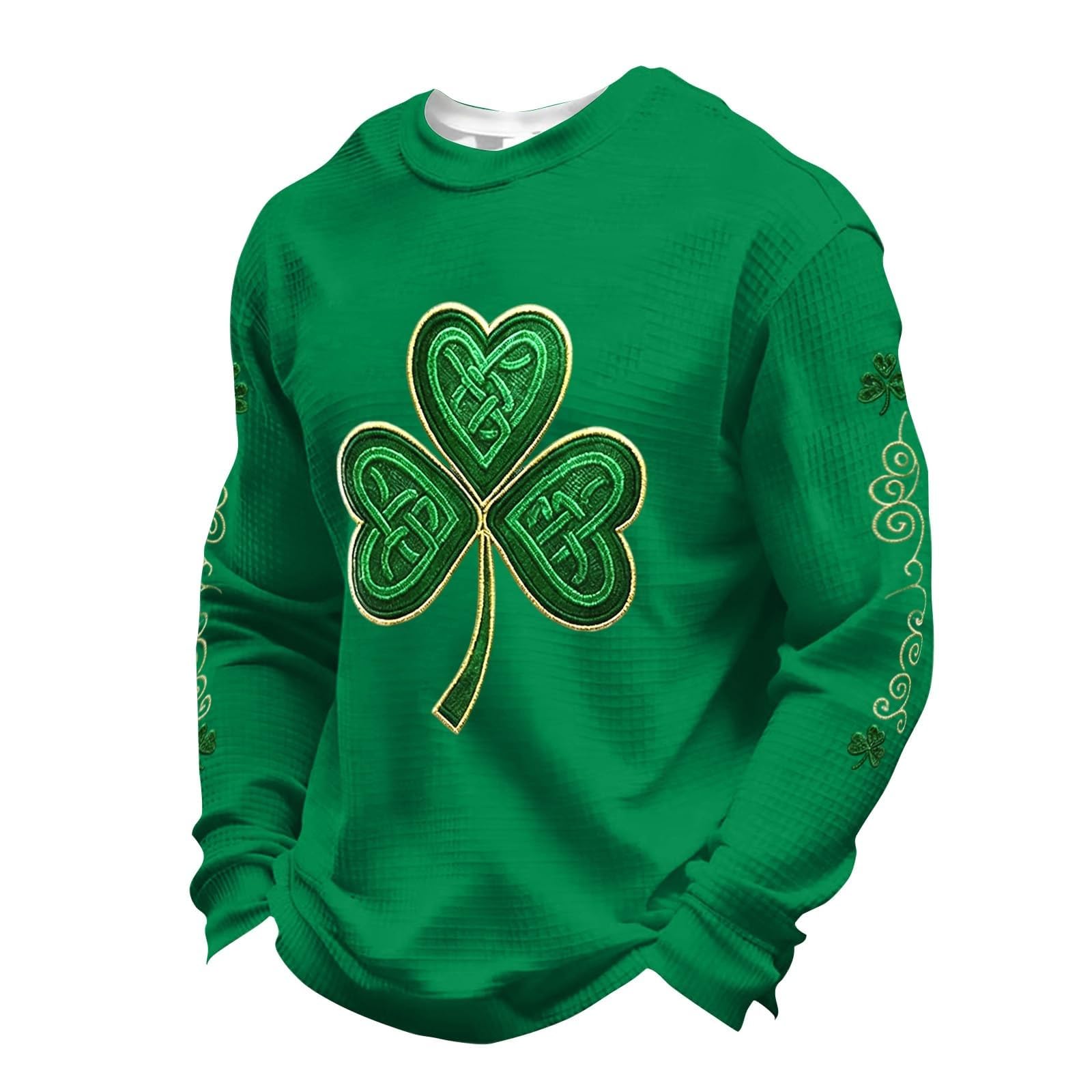 St Patrick Day T Shirts Green Patrick's Top Long Sleeve Shirt Mens Patricks Men's The Four Fathers of St. T-Shirt. Sweatshirt Men Dress