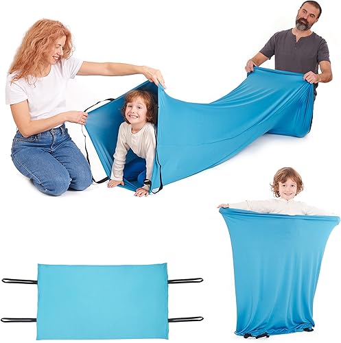 Túnel sensorial para niños Juego de compresión sensorial para tu hijo Túnel de tela Tubo de licra Túnel conceptual para niños para diferentes