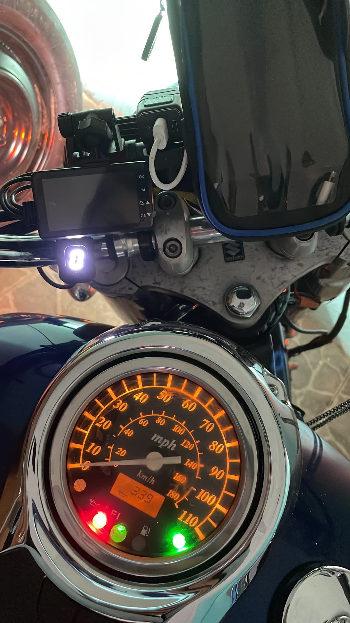 1-6 Velocidad Pantalla LED Indicador de marcha Medidor de pantalla a prueba de agua para SUZUKI GSF 1250 GSF650 Bandit DL650 DL1000 VStrom GSXR 600 GSX-R750 SV 1000 SV650 VL800 RM-Z250