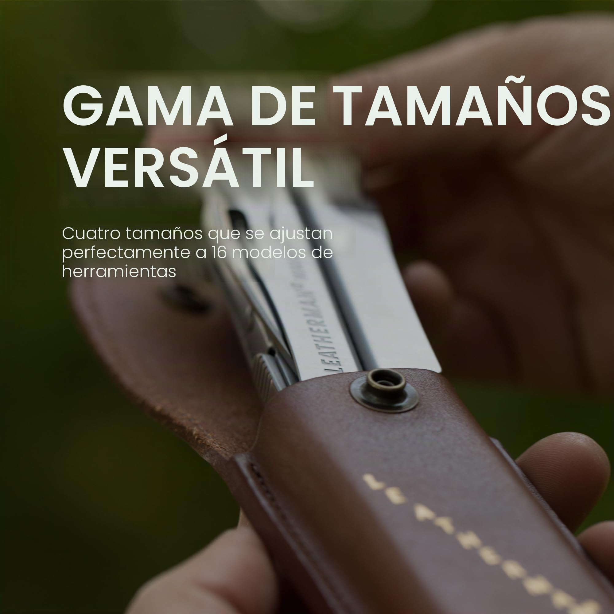 Leatherman ARC Multiherramienta 20 en 1 con Funda Heritage de Cuero y Kit de Puntas (42) - Cuchilla MagnaCut y Tecnología FREE