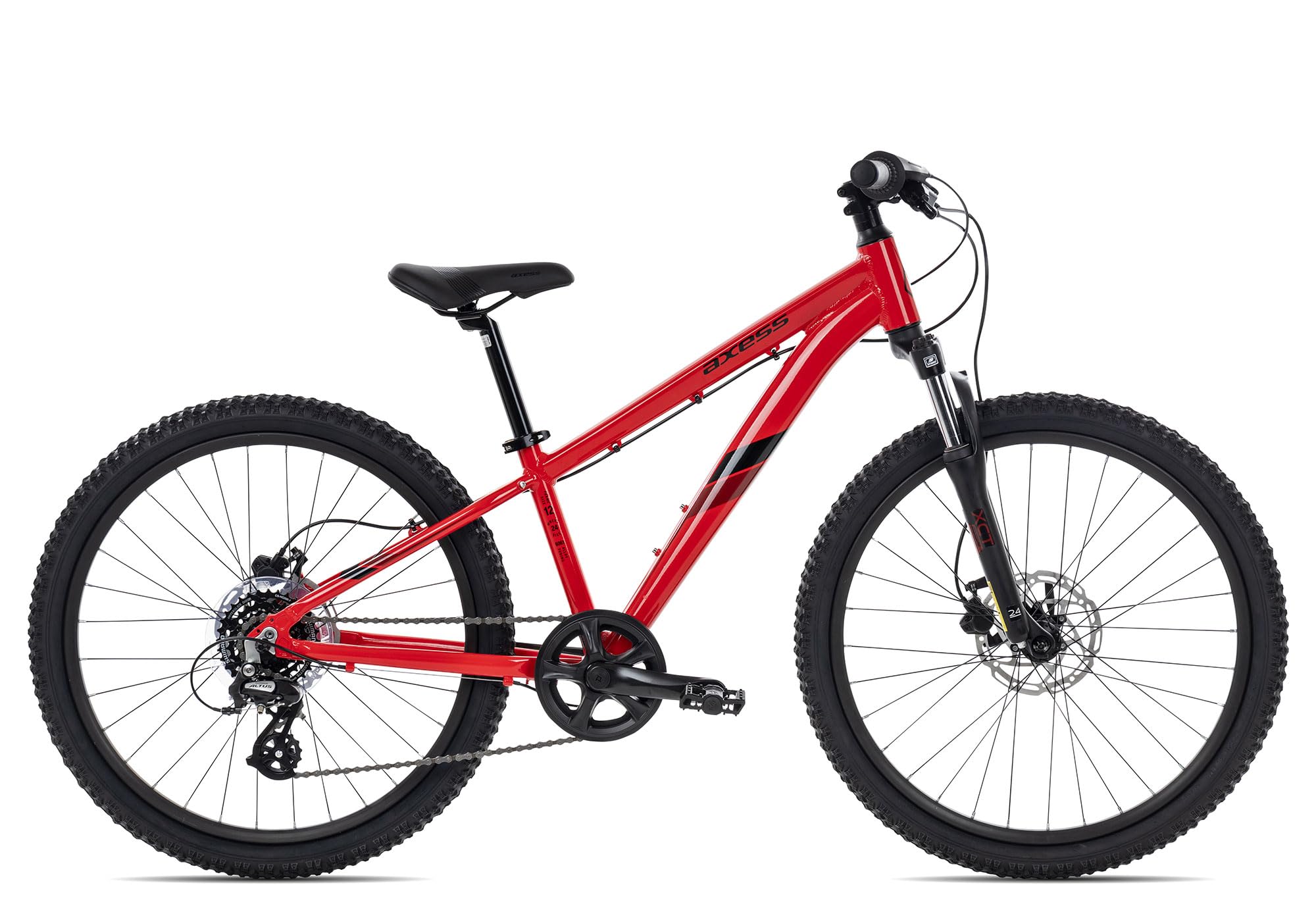 axess mountainbike 24 zoll Stipe Pro | Kinder-Mountainbike | 24-Zoll Fahrrad ab 8 Jahren | 7-Gang Schaltung Strap:Classic White Kalkhoff Image 5 Season Luggage & Bags