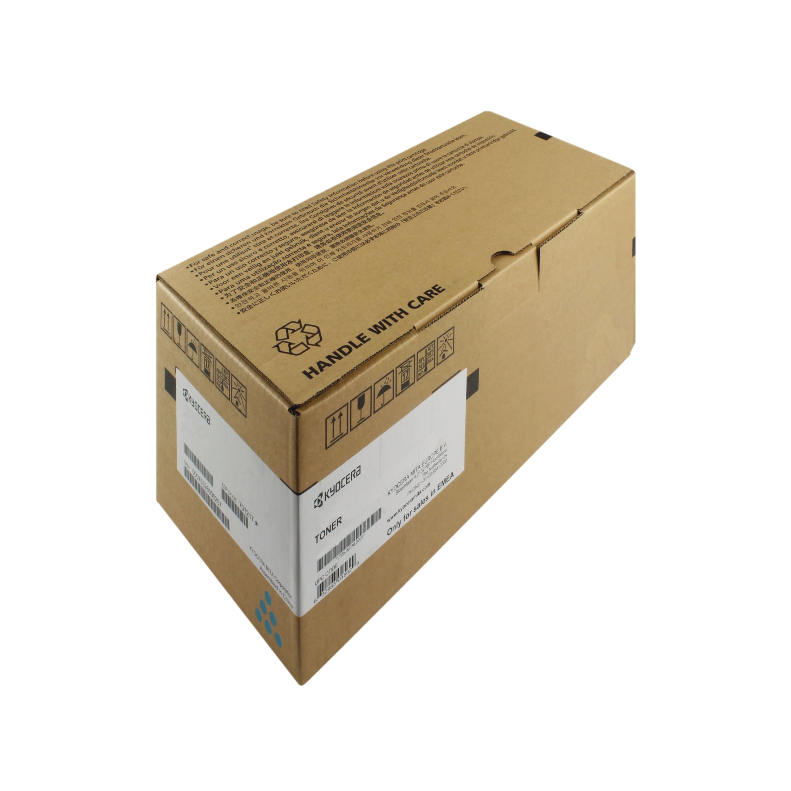 Kyocera TK-5230Y Toner Yellow, Original Premium Cartridge 1T02R9ANL0. Compatible ECOSYS Printers M5521cdn/cdw, P5021cdn/cdw