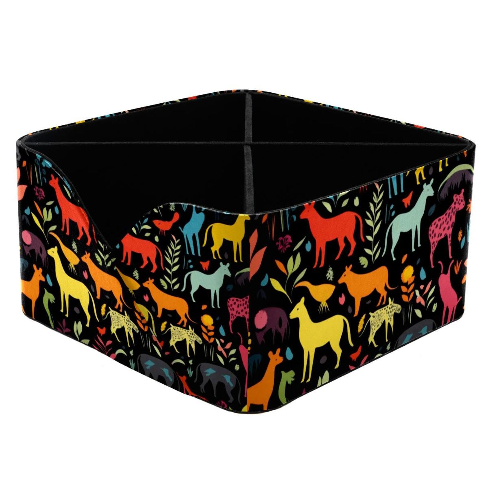 Organiseur de bureau rectangulaire grand volume pour fournitures artistiques et feutres