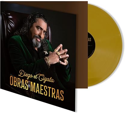 Obras Maestras (180 Gram Vinyl, Colored Vinyl, Gold, Gatefold LP Jacket) por Cigala & Tango, capa do álbum