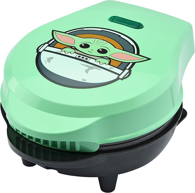 The Child 4" Mini Waffle Maker, The Mandalorian Home & Kitchen
