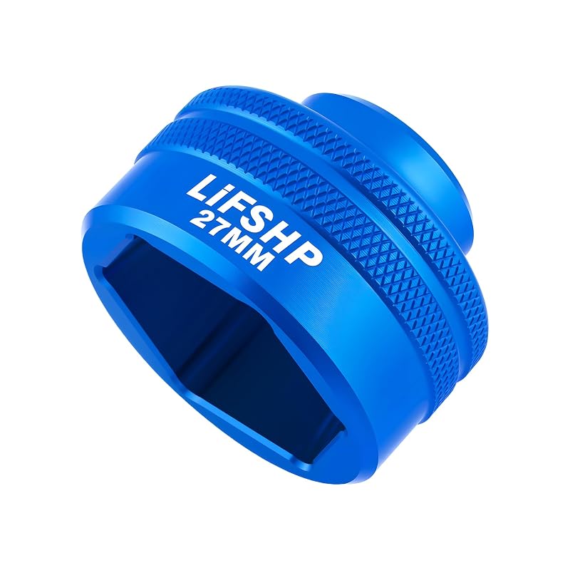 Soquete para Filtro de Óleo LIFSHP 27 mm com Encaixe de 3/8 pol. Azul