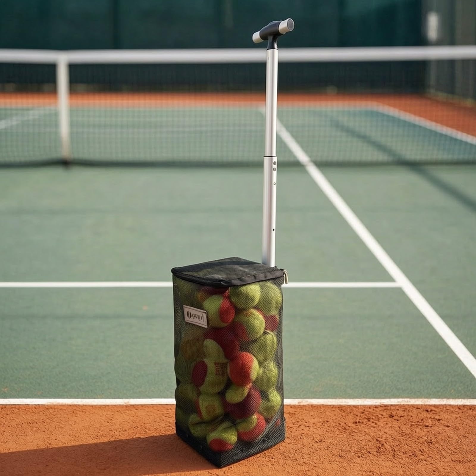 MERIGLARE Recogedor Pelotas Tenis con Correa