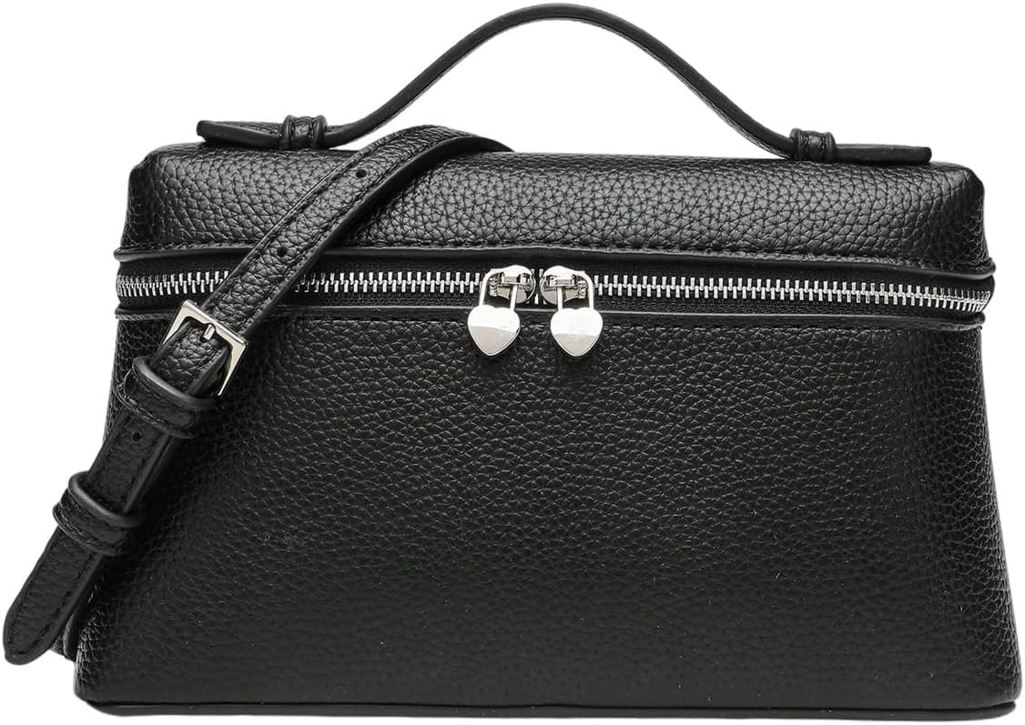 Verdusa Women’s Faux Leather Crossbody Bag Top Handle Clutch Purses Elegant Shoulder Handbags