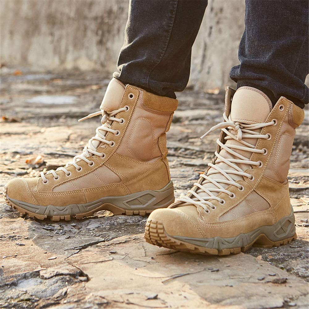 Maat 38-49 Heren Wandelschoenen Suède Outdoor Schoenen Slijtvaste Mannen Trekking Wandelen Jacht Tactische Sneakers kopen vanaf een prijs van 23