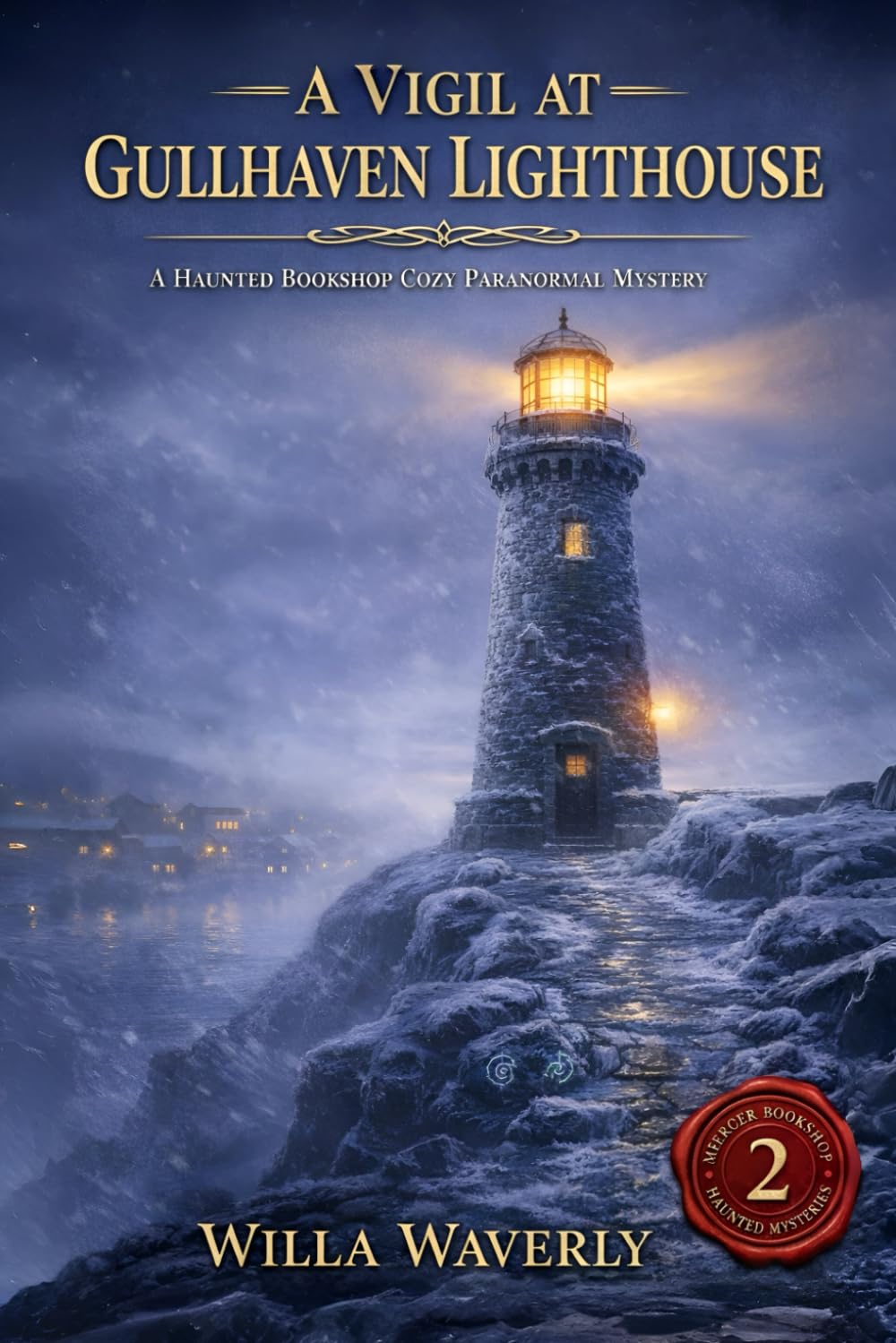 A Vigil at Gullhaven Lighthouse: A Haunted Bookshop Cozy Paranormal Mystery (Mercer Bookshop Haunted Mysteries)
