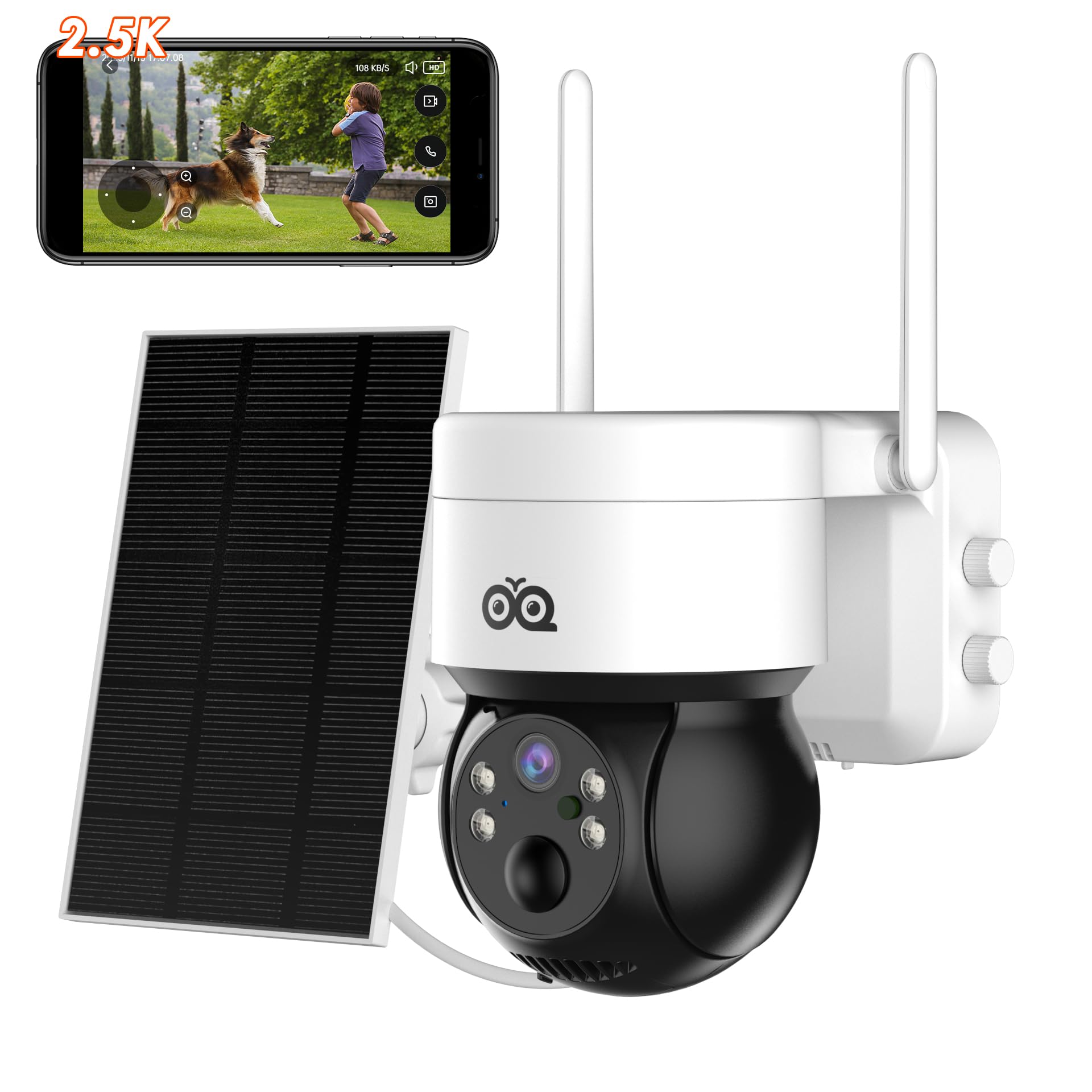 Time2 Oscar Wireless Outdoor 1080p Full HD CCTV Security Camera