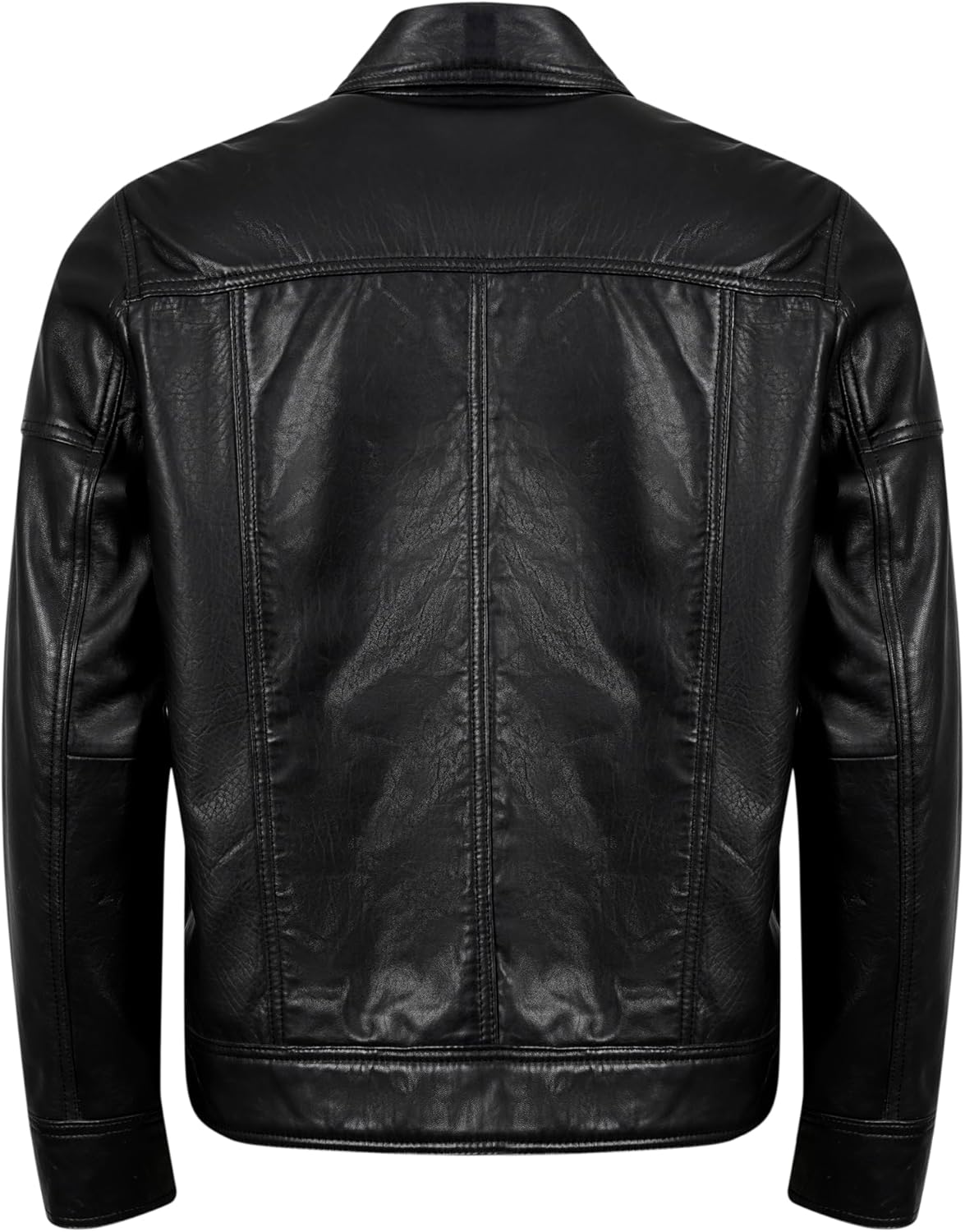 Rauly Genuine Leather Jacket Men Biker Style Zip Up Real Lambskin Motorcycle Jacket Men - Image 4