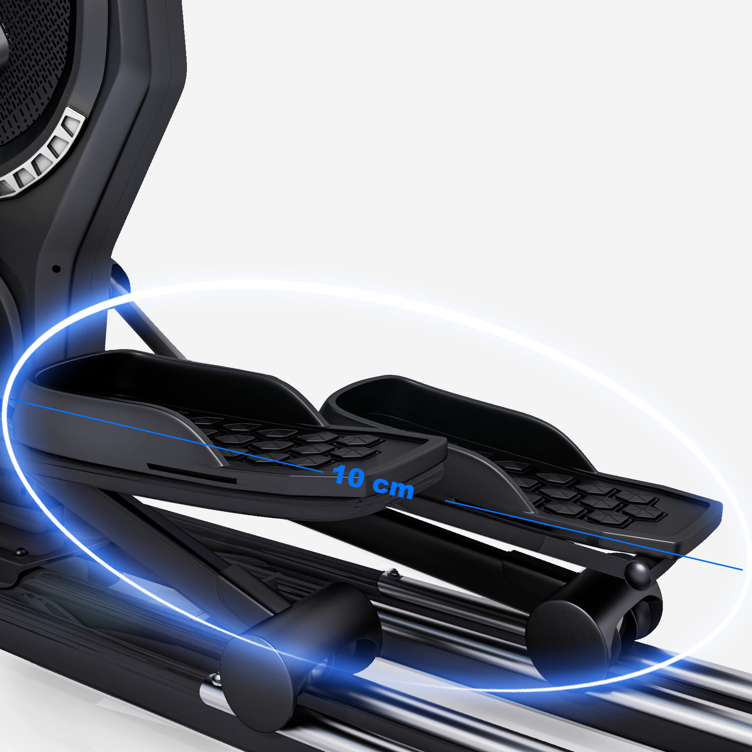 MAXXUS Crosstrainer CX 9.1 – 29 Kg Schwungmasse, 150 Kg Max, 24 Stufen, Bluetooth, Tablet-Halter, Für Zuhause