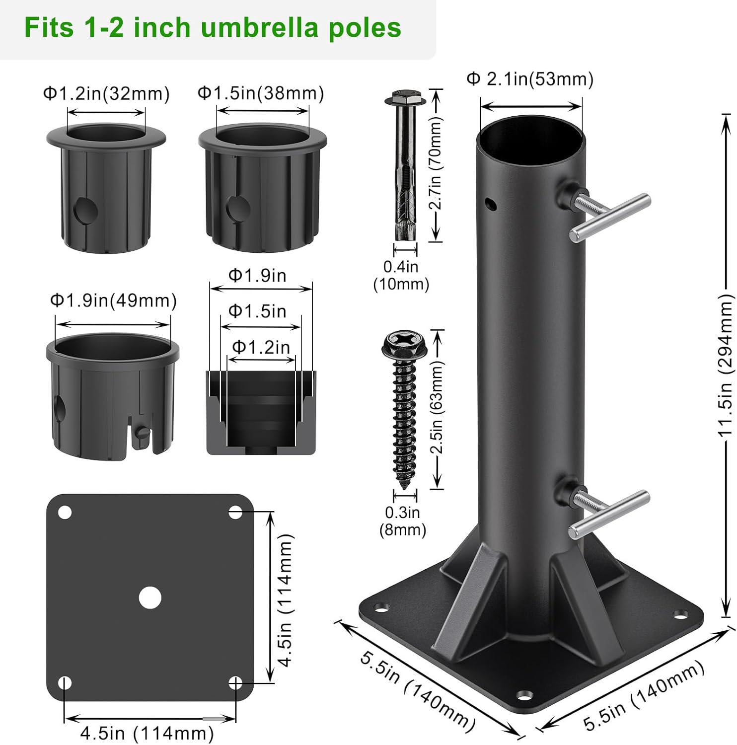 Secure Your Shade: The Dolibest Heavy Duty Umbrella Holder Review