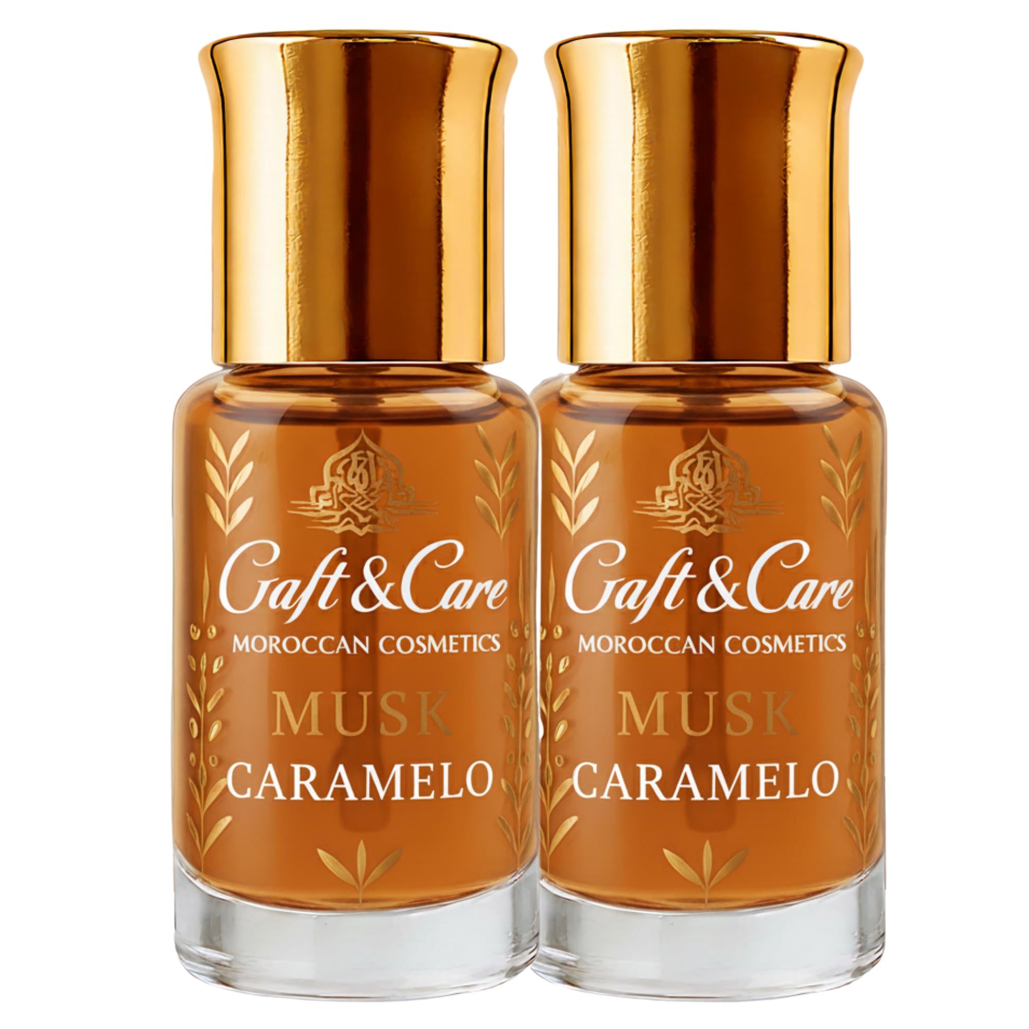 Craft & Care – Musk Caramelo Perfume Árabe Hombre & Mujer | Aceite Perfumado SIN ALCOHOL | Fragancia Dulce y Cremosa con Almizcle Suave, Atractiva, Cálida y Envolvente (3, Caramelo)