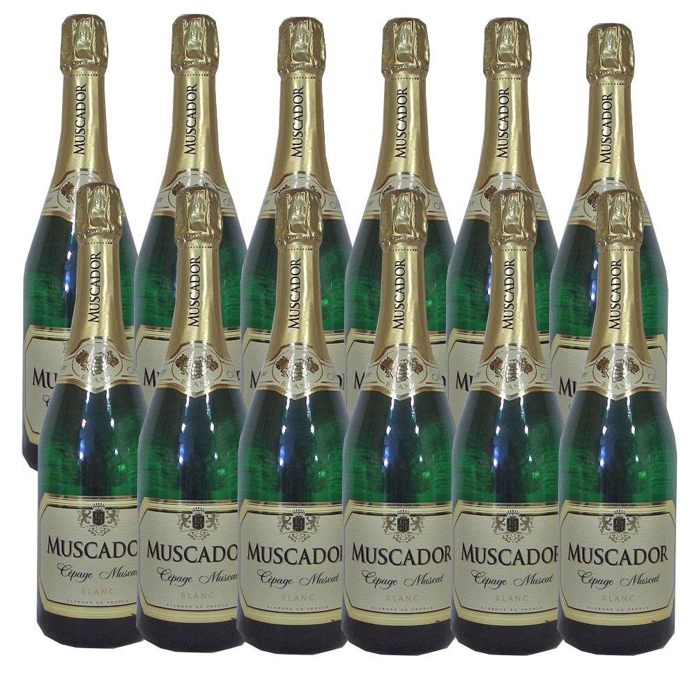 12x,0,75 L Sekt Muscador Cépage Muscat, Doux, Blanc (edelsüß)